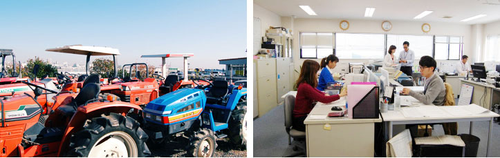 Tractor and Office